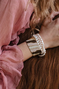 Blush and Metallic Chocolate